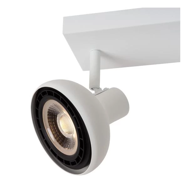 Lucide SENSAS - Ceiling spotlight - 2xGU10 (ES111) - White - detail 1